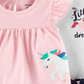 Conjunto de enxoval Carter's Baby Girl Little Dreamer com 3 peças - Rosa, tamanho 6
