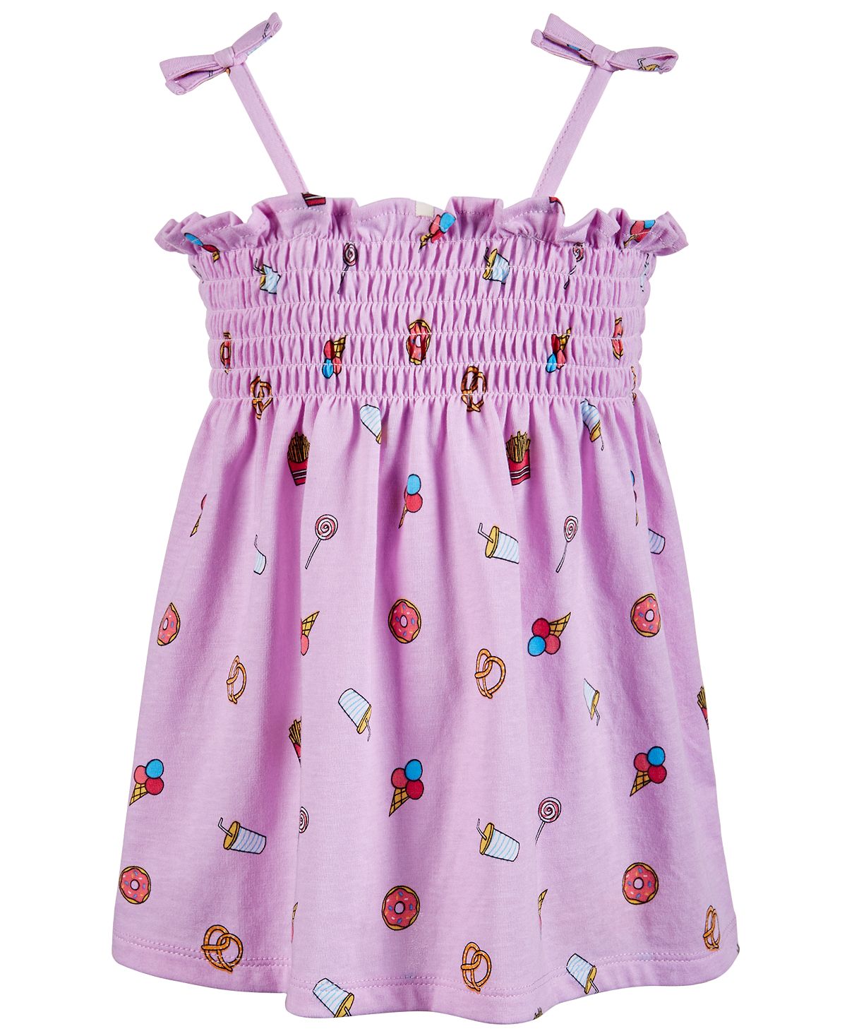 Vestido de lanche para menina First Impression's roxo tamanho 12MOS