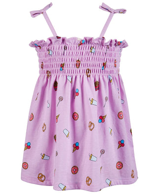 Vestido de lanche para menina First Impression's roxo tamanho 12MOS