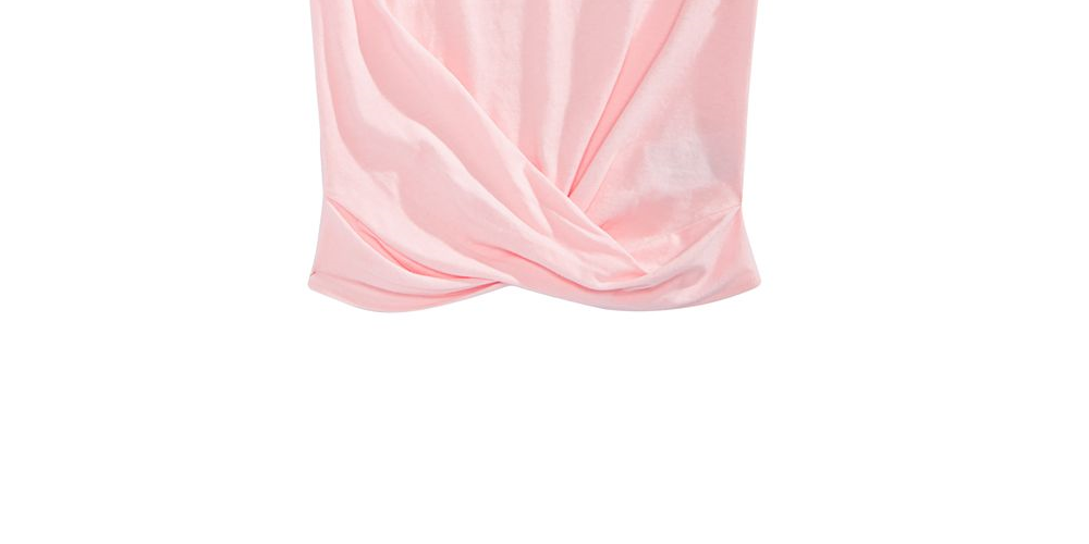 Camiseta Epic Threads Big Girl's Cherry Twist Front Rosa Tamanho M
