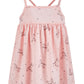 Vestido de verão estampado para meninas First Impressions - rosa, tamanho 3-6