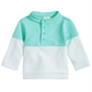 Pulôver de gola falsa com blocos de cores para bebês meninos First Impressions, azul, tamanho 24 MOS