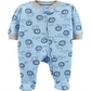 Carter's Baby Boys' Algodão com Zíper Sleep N Play Lion Roar Azul Tamanho Recém-nascido