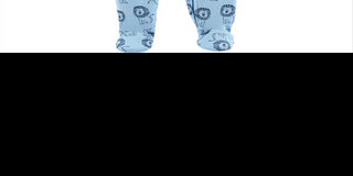Carter's Baby Boys' Cotton Zip-Up Sleep N Play  Lion Roar Blue Size Newborn