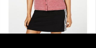 Camiseta feminina infantil Crave Fame da Almost Famous, malha waffle floral, rosa, tamanho GG