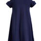 Vestido de mangas compridas com estampa de borboleta para meninas Epic Threads, azul, tamanho 2T