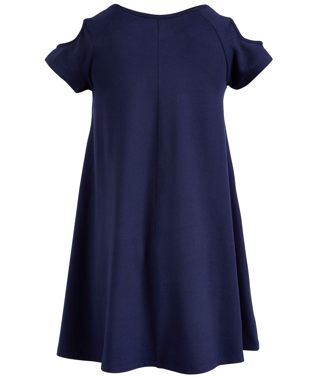 Vestido de mangas compridas com estampa de borboleta para meninas Epic Threads, azul, tamanho 2T