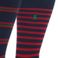 Polo Ralph Lauren Meias Listradas Masculinas, Pacote com 2, Azul, Tamanho Único