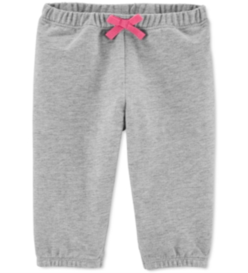 Calça French Terry Carter's Baby Boys Cinza Tamanho 6 MOS