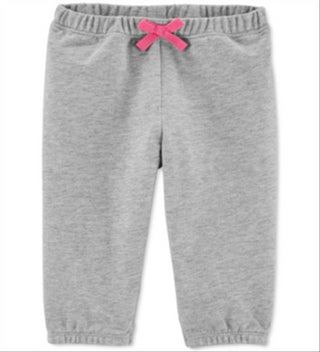 Carter's Baby Boys French Terry Pant Grey Size 6MOS