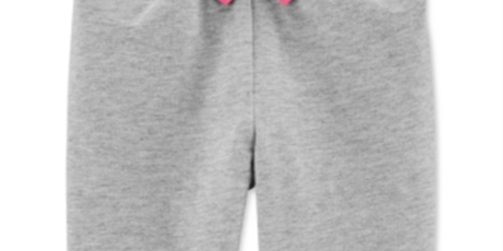 Calça French Terry Carter's Baby Boys Cinza Tamanho 6 MOS