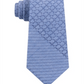 Gravata Slim Digital Pied-de-poule Calvin Klein Masculina Azul Tamanho Regular