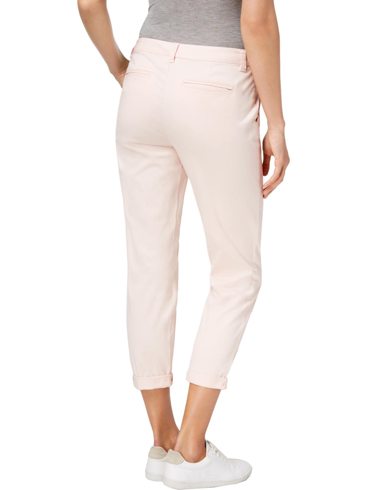 Calça reta feminina Maison Jules - rosa, tamanho 10