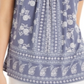 Blusa túnica feminina com decote franzido, roxa, tamanho XS, da Style &amp; Co