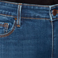Calça jeans flare feminina Sanctuary, cintura alta, azul, tamanho 28/6