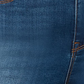 Calça jeans flare feminina Sanctuary, cintura alta, azul, tamanho 28/6