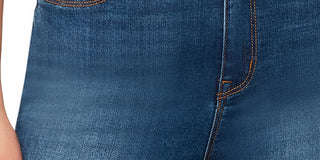Calça jeans flare feminina Sanctuary, cintura alta, azul, tamanho 28/6