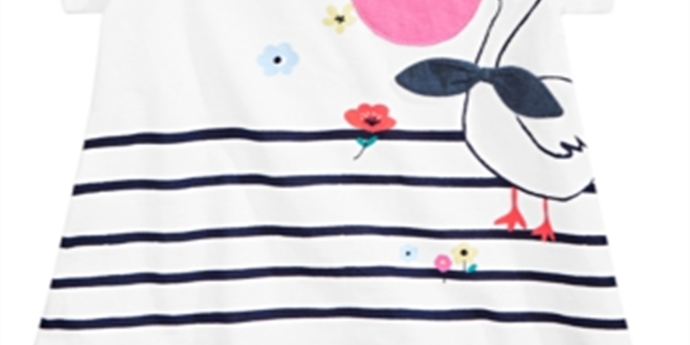 Camiseta estampada Pelican para bebê First Impressions, tamanho 24 meses, branca