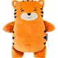 Cubcoats Tomo 2 em 1 Bicho de Pelúcia com Capuz Laranja Tamanho 2T