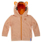 Cubcoats Tomo 2 em 1 Bicho de Pelúcia com Capuz Laranja Tamanho 2T