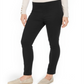 Calça curta feminina Charter Club Twill Tummy Control, preta, tamanho 14