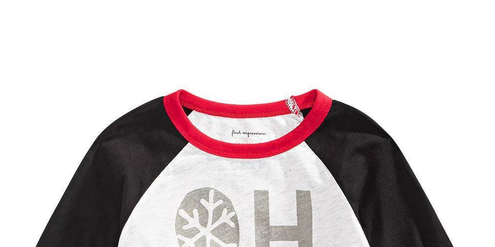 Camiseta estampada What Fun para meninos First Impressions, preta, tamanho 6 a 9 meses