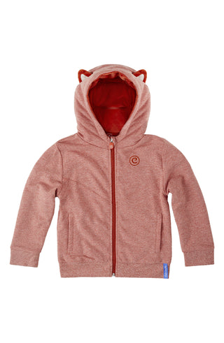Cubcoats Kids Transformando 2 em 1 Unissex Infantil Flynn 2 em 1 Bicho de Pelúcia com Capuz Laranja
