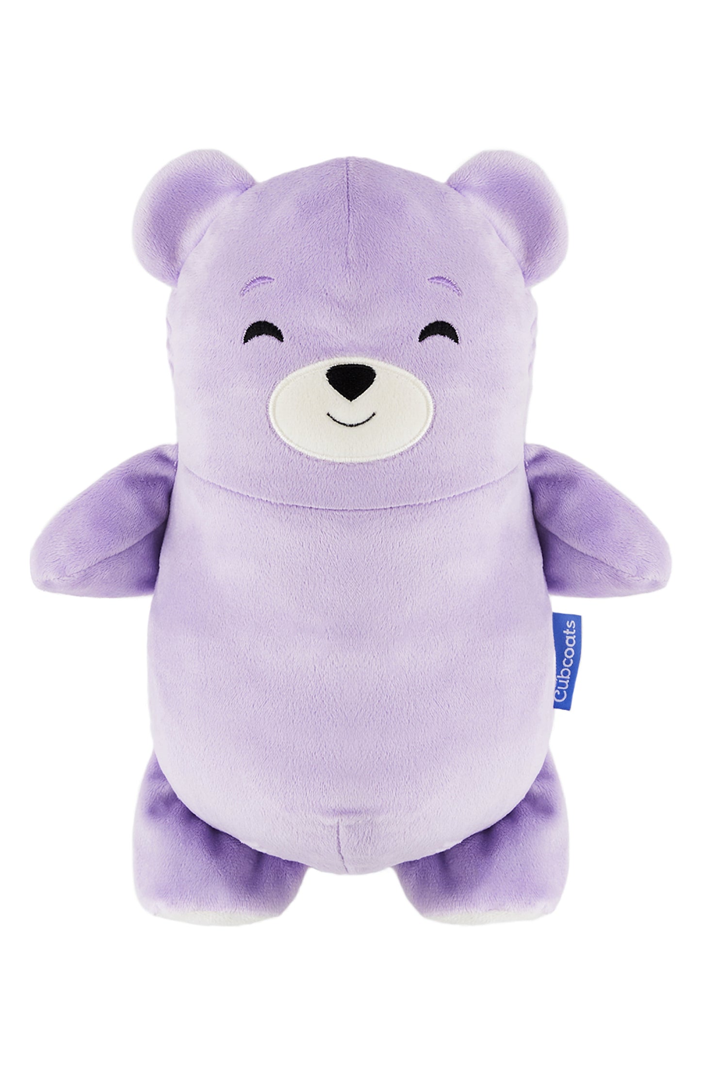 Cubcoats Toddler Big Girl's Bori the Bear 2 em 1 Bicho de pelúcia com capuz roxo