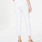 Calça cropped feminina Style &amp; Co para usar no trabalho, branca, tamanho X-G