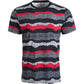 Camiseta masculina American Rag com estampa de gola redonda, preta, tamanho G