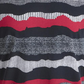 Camiseta masculina American Rag com estampa de gola redonda, preta, tamanho G