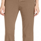 Jeans feminino com controle de barriga Style &amp; Co, marrom, tamanho 2 P