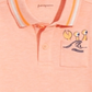 Camisa polo de algodão com bolso de praia First Impressions Baby Boy Laranja - Tamanho 24 M