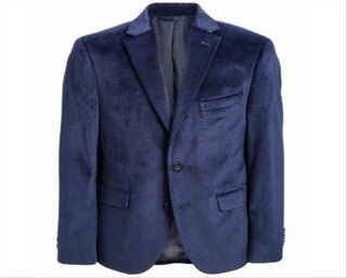 Ralph Lauren Big Boy's Classic Fit Sport Coat Azul Tamanho 18-R