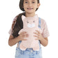 Casaco de pelúcia e capuz Kali 2 em 1 para meninas da Cubcoats, rosa