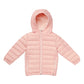 Casaco de pelúcia e capuz Kali 2 em 1 para meninas da Cubcoats, rosa