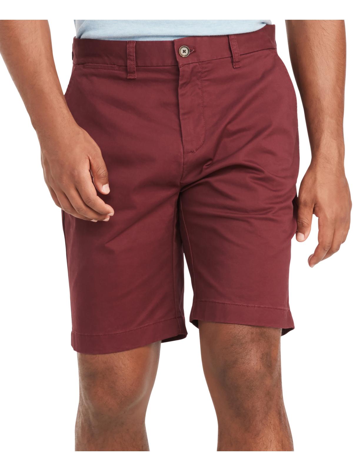 Tommy Hilfiger Flex Classic Short Masculino Vinho Tamanho 9