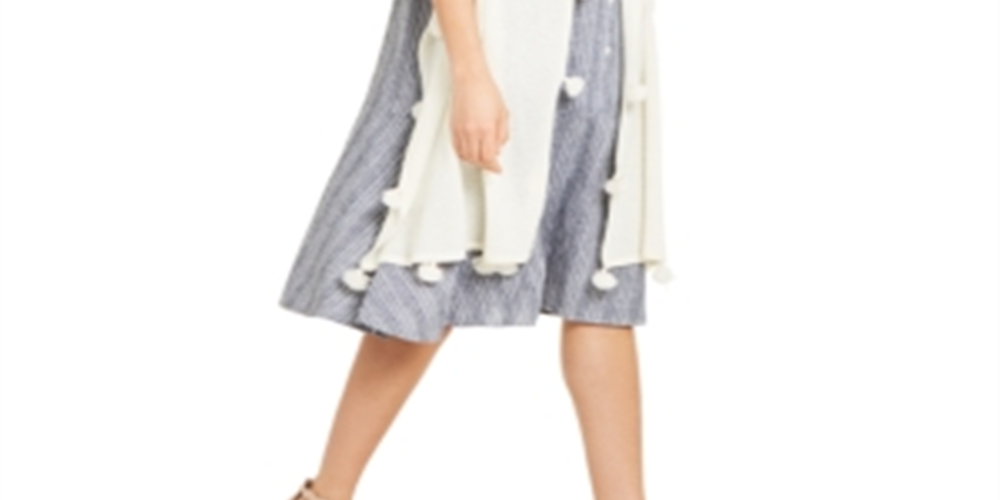 Cachecol feminino de cashmere com borlas, branco, tamanho único