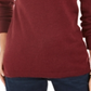 Suéter feminino Fair Isle com gola redonda, tamanho PP, vermelho, estilo &amp; co