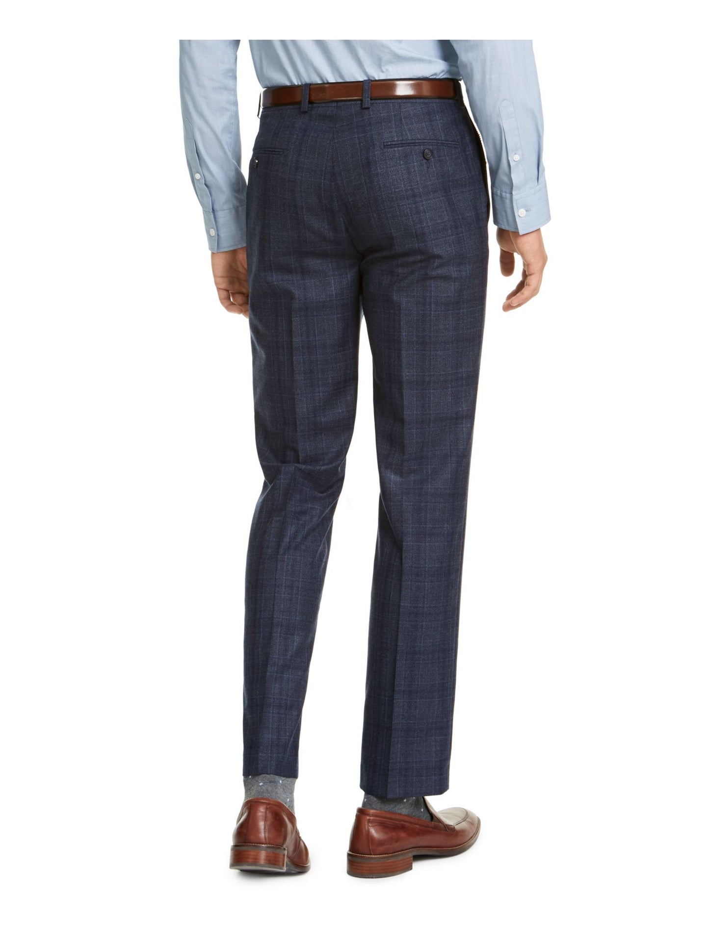 Calça Calvin Klein Masculina Estampada Azul Tamanho 34X34