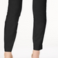 Calça skinny Alfani Curvy Fit Pull On Feminina, preta, tamanho 2