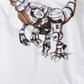 Camiseta infantil masculina Epic Threads Robot Dino - Branca, tamanho 2