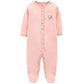 Carter's Baby Girls' Footie Sleep N Play Pink Bunny Tamanho 6 Meses
