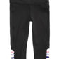 Legging Capri Ideology Big Girl's Cage Preta Tamanho P 7/8