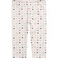Leggings estampadas de coração para meninas First Impressions, tamanho 3, branca
