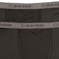 Cuecas Boxer Calvin Klein Little &amp; Big Boy's, pacote com 2, pretas, tamanho P