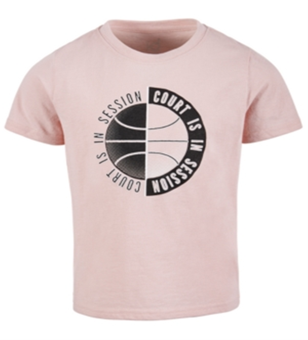 Camiseta estampada infantil Ideology para meninos, tamanho 2, rosa