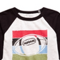 Camiseta infantil estampada de futebol First Impressions para meninos, tamanho 2, cinza