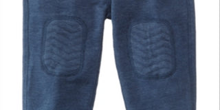 Joelheira First Impressions Baby Boy French Terry Azul Tamanho 24 M