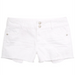 Shorts jeans Epic Threads Big Girl's com bainha desfiada, branco, tamanho 14